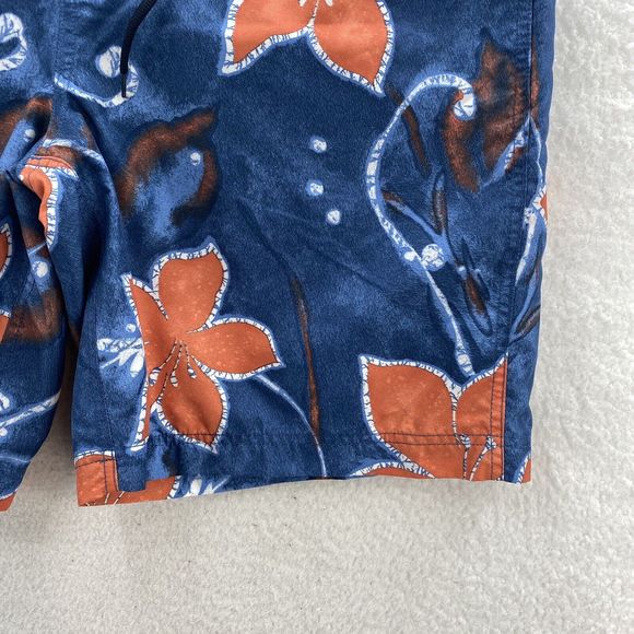 Nautica Board Shorts Men's 36 Multicolor Floral Preppy Tropical Swim Trucks - Picture 10 of 16